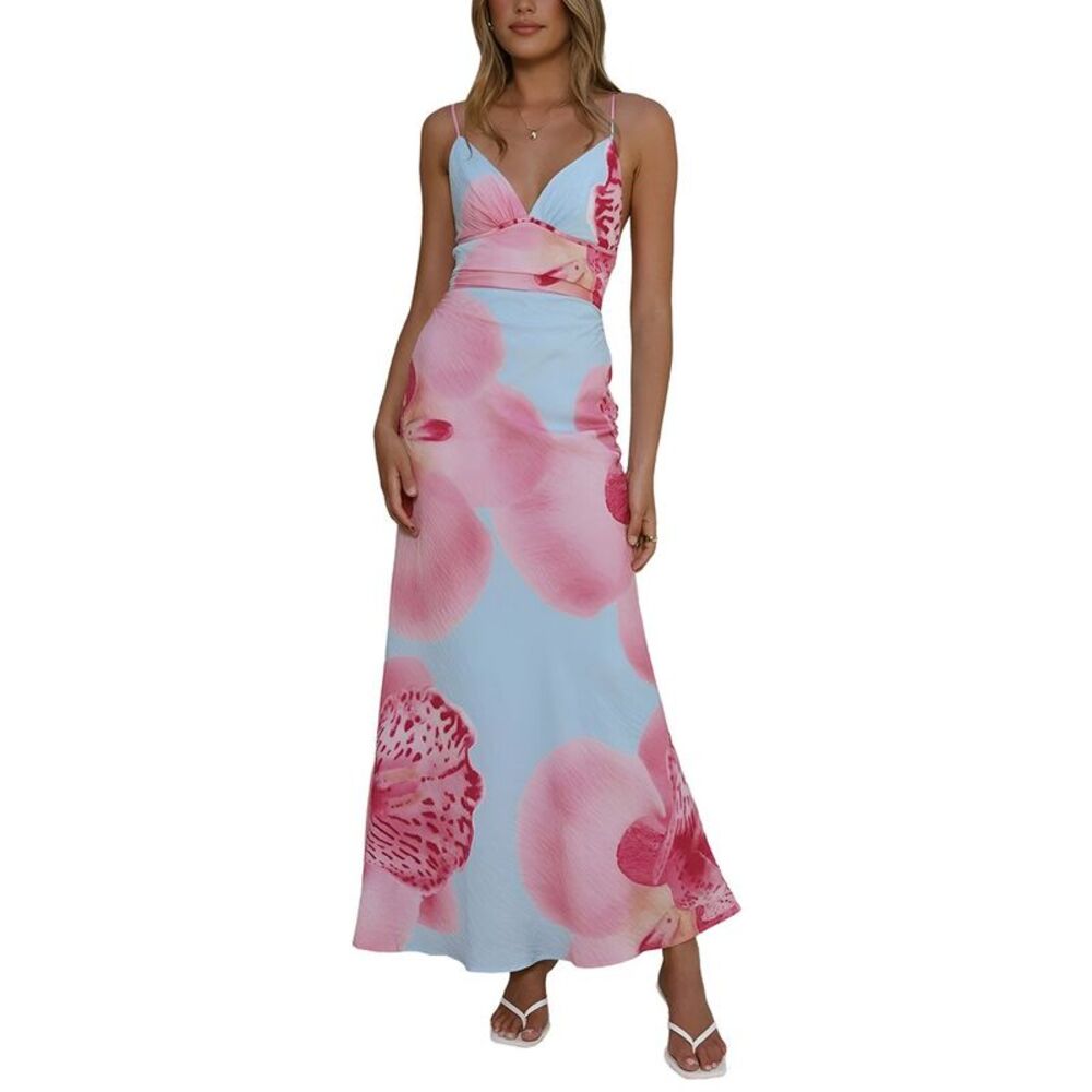 Deli S Womens  Printed Maxi Dress